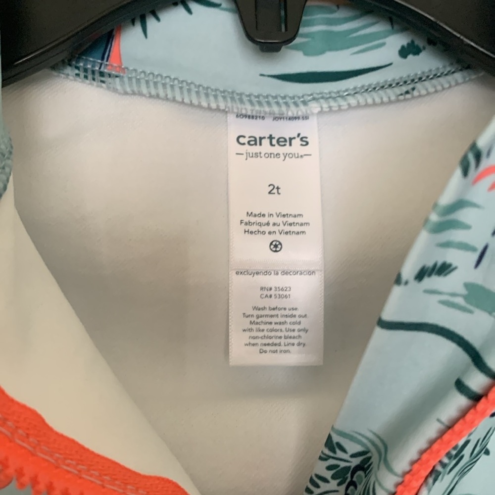 Carters Toddler Rash Guard - Picture 6 of 9